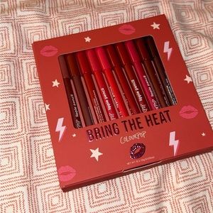 NIB Colourpop Bring the Heat Lip Liner set